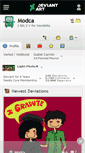 Mobile Screenshot of modca.deviantart.com