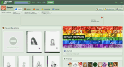 Desktop Screenshot of ihnele.deviantart.com