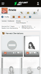 Mobile Screenshot of ihnele.deviantart.com