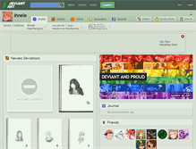 Tablet Screenshot of ihnele.deviantart.com