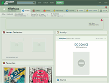 Tablet Screenshot of killarbuzz.deviantart.com