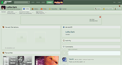 Desktop Screenshot of lolita-dark.deviantart.com