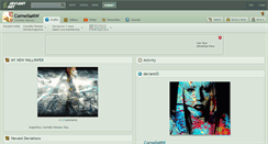Desktop Screenshot of corneliamw.deviantart.com