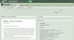 Desktop Screenshot of izzyuchiha.deviantart.com