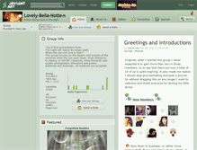 Tablet Screenshot of lovely-bella-notte.deviantart.com