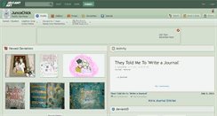 Desktop Screenshot of juncochick.deviantart.com