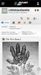 Mobile Screenshot of littleblackbeetle.deviantart.com