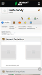 Mobile Screenshot of lush-candy.deviantart.com