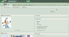 Desktop Screenshot of kimic.deviantart.com