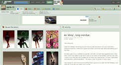 Desktop Screenshot of aeris-13.deviantart.com