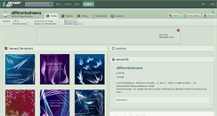 Desktop Screenshot of differentxdreamz.deviantart.com