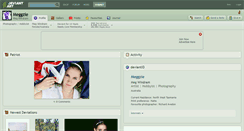 Desktop Screenshot of meggzie.deviantart.com