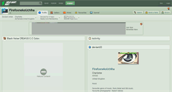 Desktop Screenshot of firefoxnekouchiha.deviantart.com
