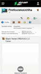 Mobile Screenshot of firefoxnekouchiha.deviantart.com