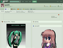 Tablet Screenshot of isami05.deviantart.com