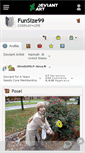 Mobile Screenshot of funsize99.deviantart.com