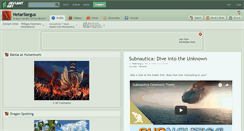 Desktop Screenshot of netarliargus.deviantart.com