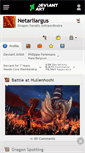 Mobile Screenshot of netarliargus.deviantart.com
