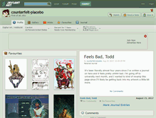 Tablet Screenshot of counterfeit-placebo.deviantart.com