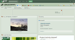 Desktop Screenshot of calgaryphotography.deviantart.com
