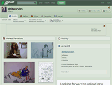 Tablet Screenshot of deidararules.deviantart.com