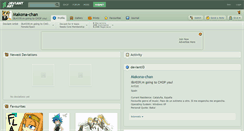 Desktop Screenshot of makona-chan.deviantart.com