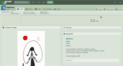 Desktop Screenshot of meiroun.deviantart.com