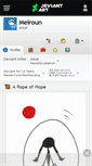 Mobile Screenshot of meiroun.deviantart.com