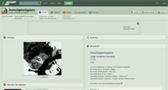 Desktop Screenshot of homosapiensapiens.deviantart.com