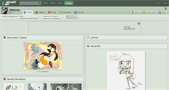 Desktop Screenshot of jherron.deviantart.com