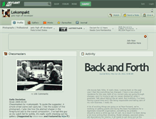 Tablet Screenshot of lekompakt.deviantart.com