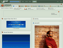 Tablet Screenshot of potasiyam.deviantart.com
