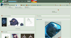 Desktop Screenshot of hinaftw.deviantart.com