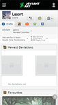 Mobile Screenshot of lasort.deviantart.com