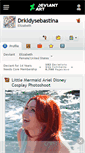 Mobile Screenshot of drkldysebastina.deviantart.com