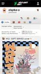 Mobile Screenshot of elspike-o.deviantart.com