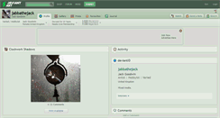 Desktop Screenshot of jabbathejack.deviantart.com