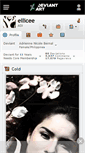 Mobile Screenshot of ellicee.deviantart.com