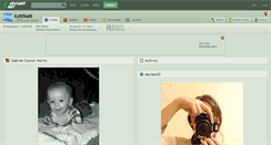 Desktop Screenshot of kyttikatt.deviantart.com