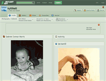 Tablet Screenshot of kyttikatt.deviantart.com
