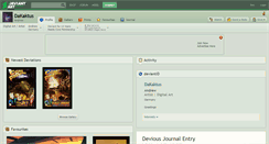 Desktop Screenshot of dakaktus.deviantart.com