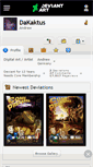 Mobile Screenshot of dakaktus.deviantart.com