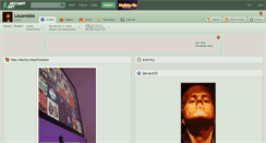 Desktop Screenshot of louen666.deviantart.com