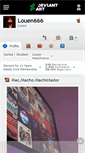 Mobile Screenshot of louen666.deviantart.com