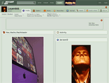 Tablet Screenshot of louen666.deviantart.com