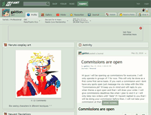 Tablet Screenshot of gaktion.deviantart.com