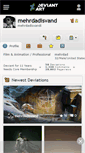 Mobile Screenshot of mehrdadisvand.deviantart.com