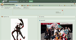 Desktop Screenshot of fantomeducouloir.deviantart.com