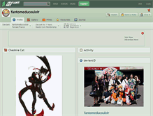 Tablet Screenshot of fantomeducouloir.deviantart.com