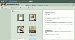 Desktop Screenshot of mai-valentine-fans.deviantart.com